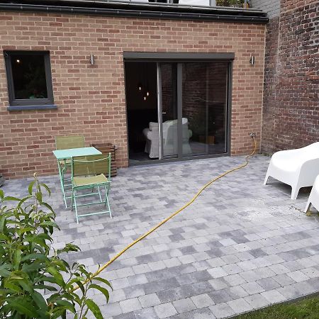 Appartement rez Terrasse et Jardin Hoei Buitenkant foto