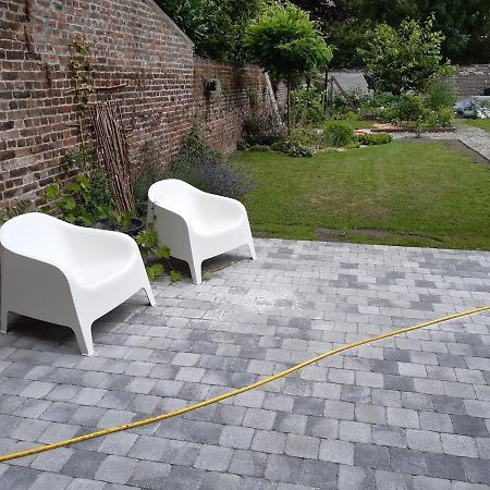 Appartement rez Terrasse et Jardin Hoei Buitenkant foto