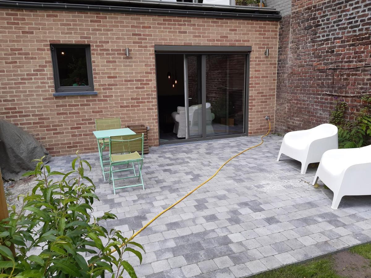 Appartement rez Terrasse et Jardin Hoei Buitenkant foto